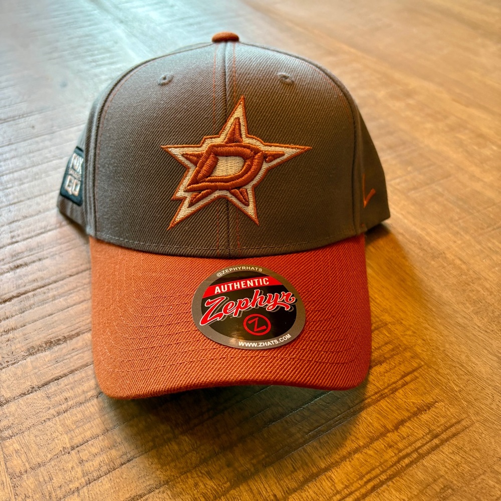 NWT rare Dallas Stars Strap back Zephyr University of Texas college cap hat NHL
